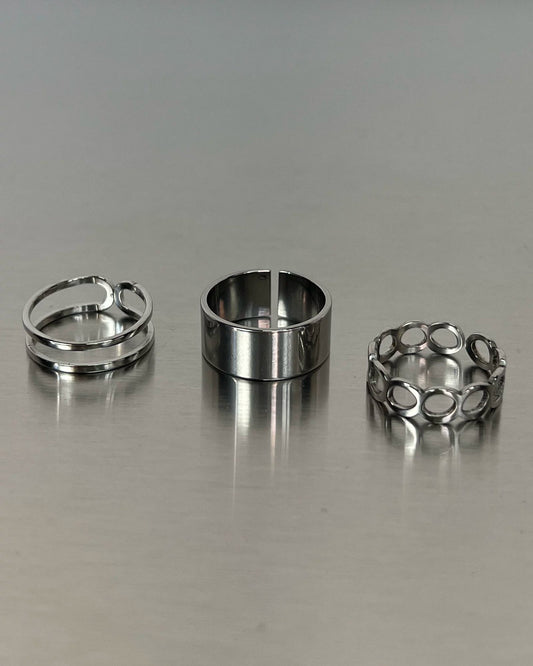 TRIO LINK RING SET