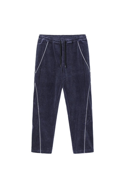 CURVED LINE CORDUROY PANTS