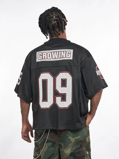 No.09 CROPPED UNIFORM JERSEY