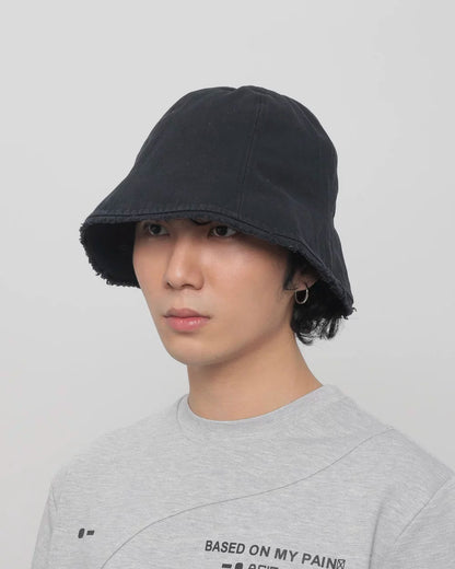 WASHED EDGE BUCKET HAT