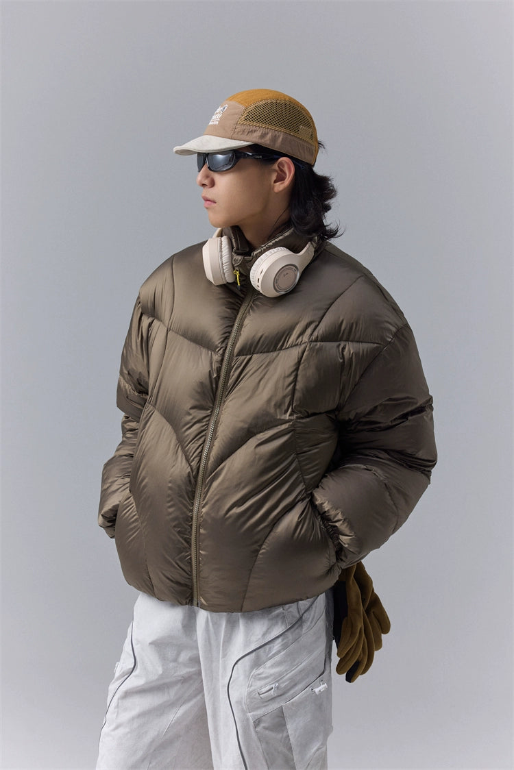 URBAN CORE METALLIC DOWN JACKET