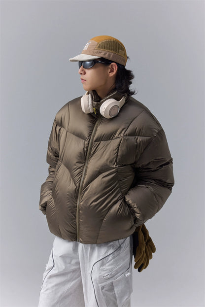 URBAN CORE METALLIC DOWN JACKET