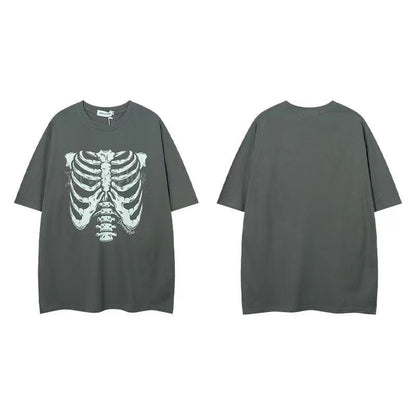 BONE RHINESTONE T-SHIRTS