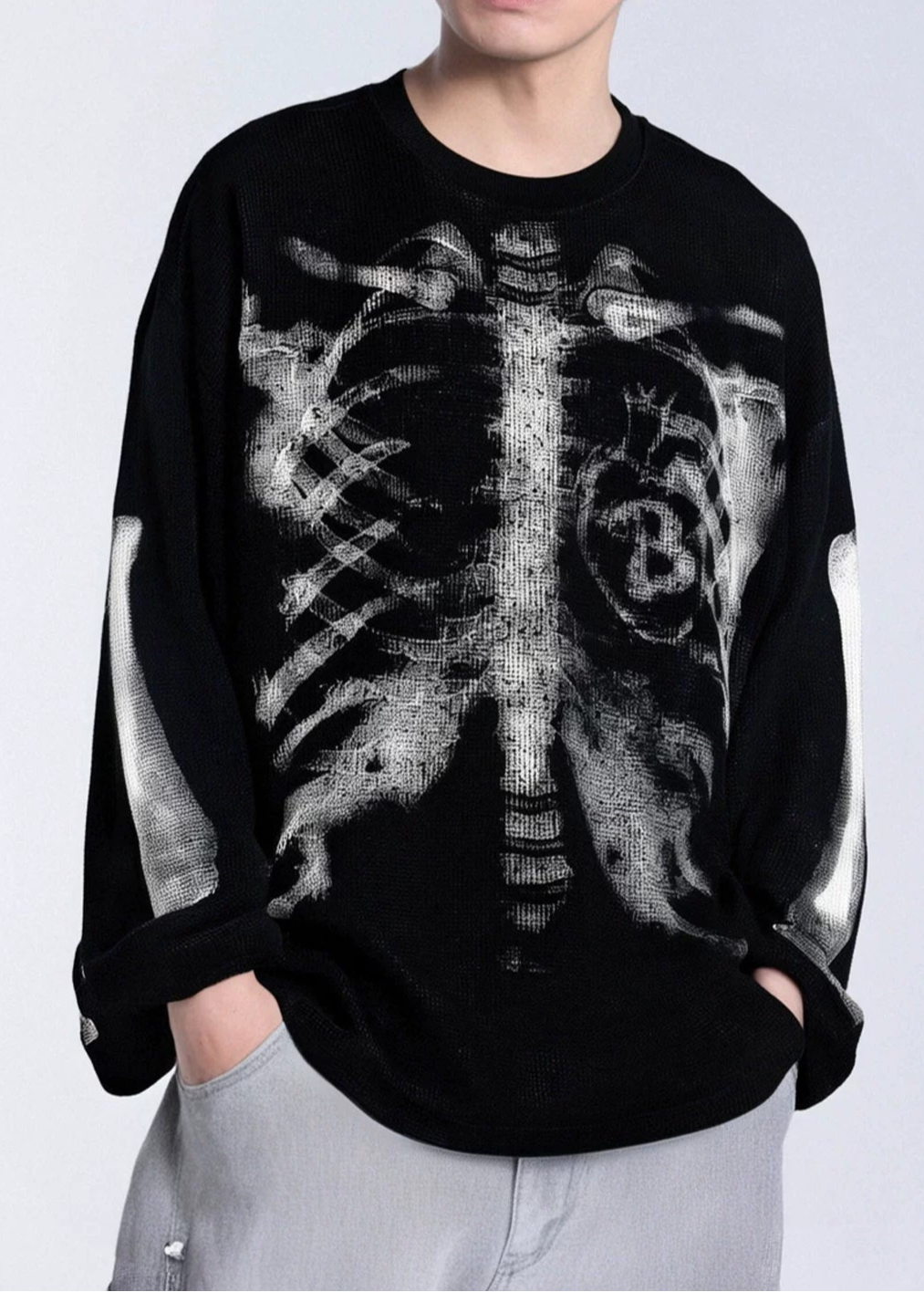 THERMAL BONE LONG T-SHIRT