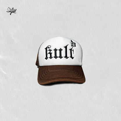 EMBROIDERY LOGO BUTTERFLY MESH CAP