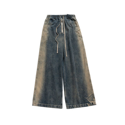 GRADIENT WASHED CARGO DENIM