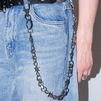 BARBED WIRE WALLET CHAIN