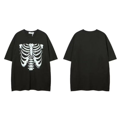 BONE RHINESTONE T-SHIRTS