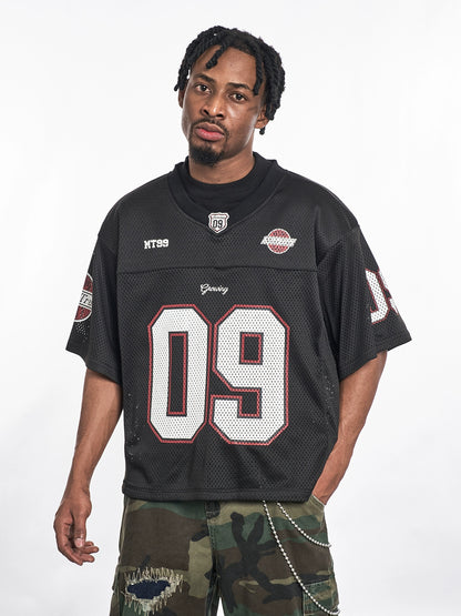 No.09 CROPPED UNIFORM JERSEY