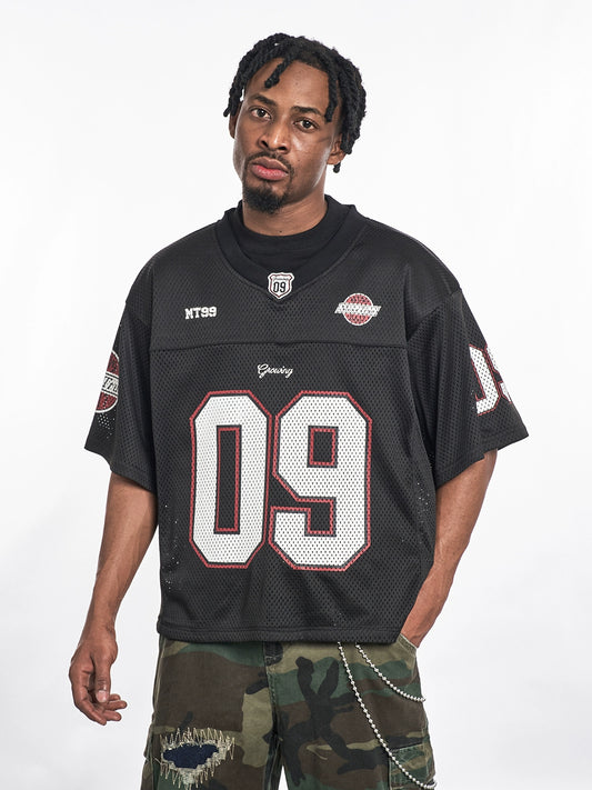 No.09 CROPPED UNIFORM JERSEY