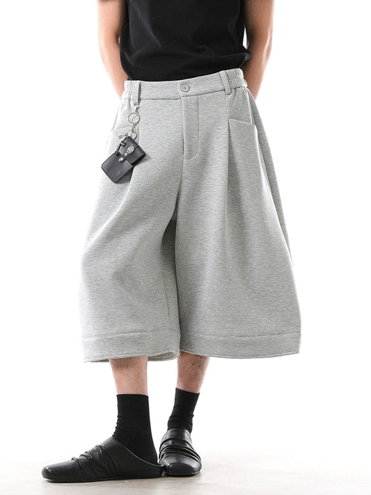 BELT LOOP SWEAT SHORT PANTS
