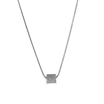 CUBE PENDANT NECKLACE