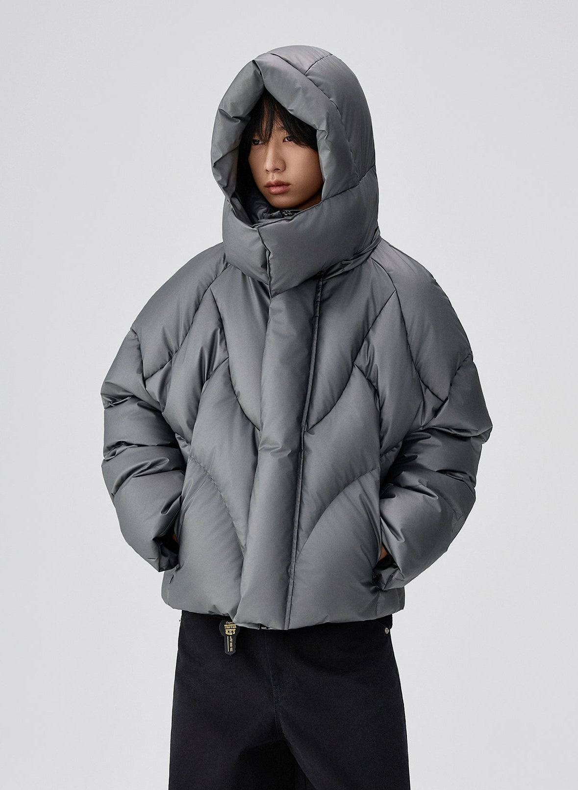 URBAN SHORT DOWN HOODED JACKET