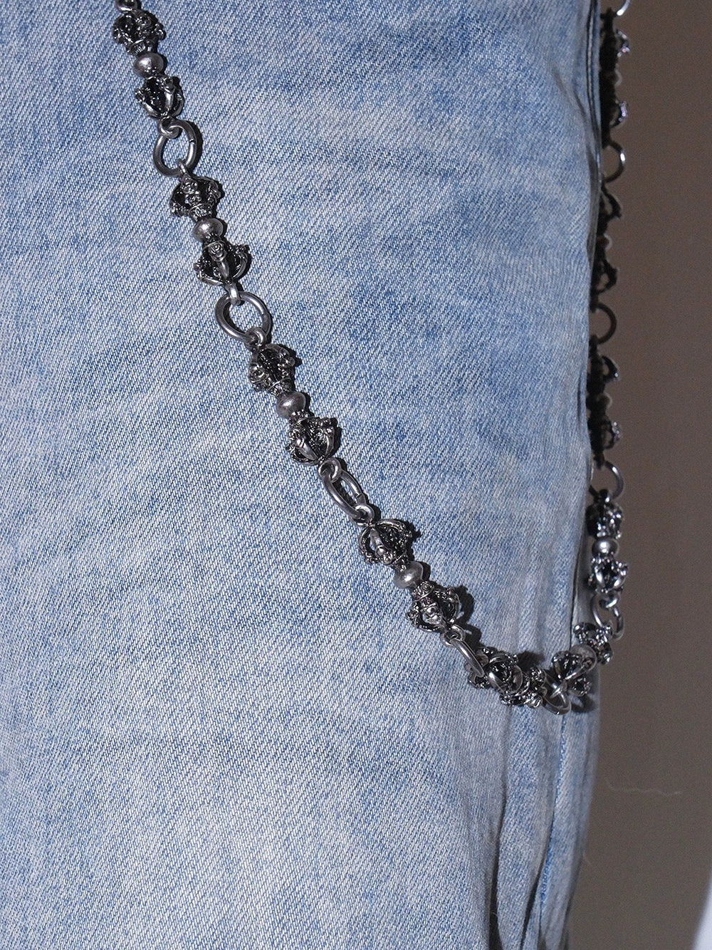 VINATGE HEAVY KNOT WALLET CHAIN