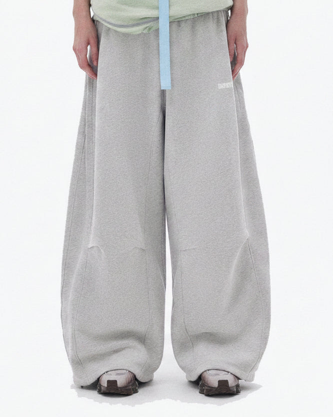 FADE DRAPE WIDE SWEAT PANTS