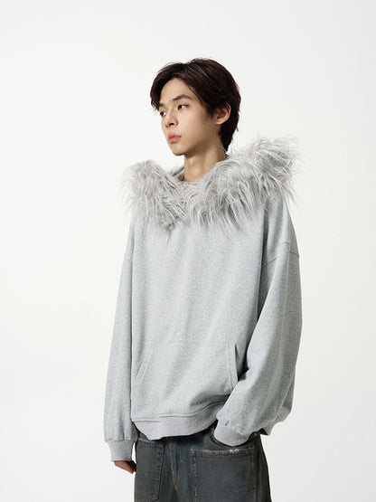 NORDIC FUR HOODIE