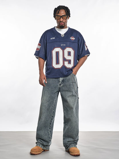 No.09 CROPPED UNIFORM JERSEY