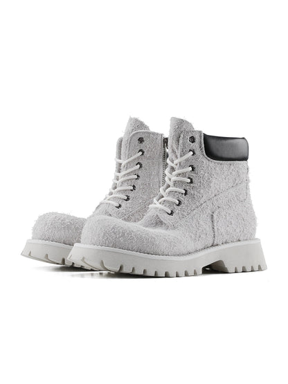 COWHIDE HIGHSOLE COMBAT BOOTS