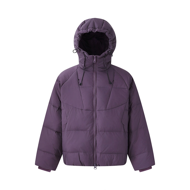 LIGHT DOWN HOODED JACKET