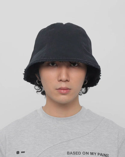 WASHED EDGE BUCKET HAT