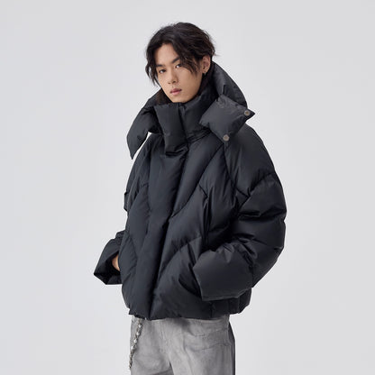 URBAN SHORT DOWN HOODED JACKET